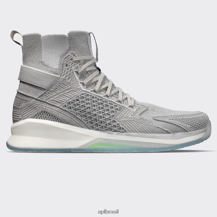 basquetebol APL conceito x 10 prata metálico/preto/branco unissex PRHR24512