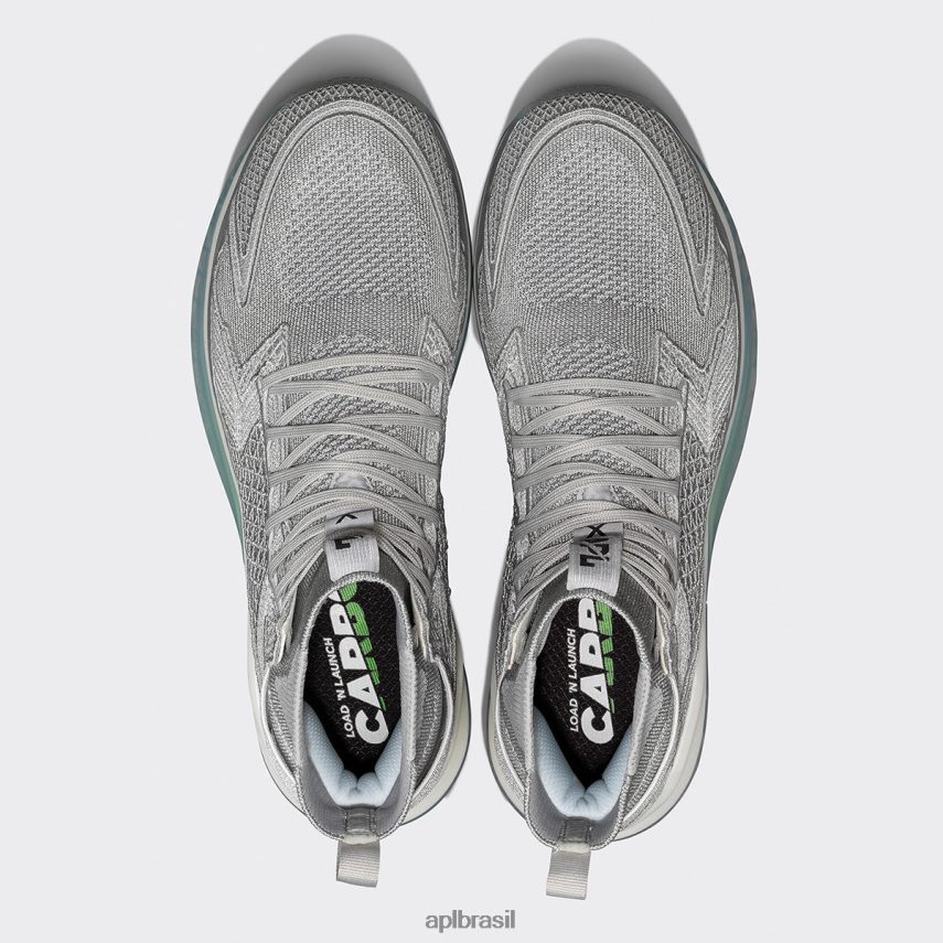 basquetebol APL conceito x 10 prata metálico/preto/branco unissex PRHR24512