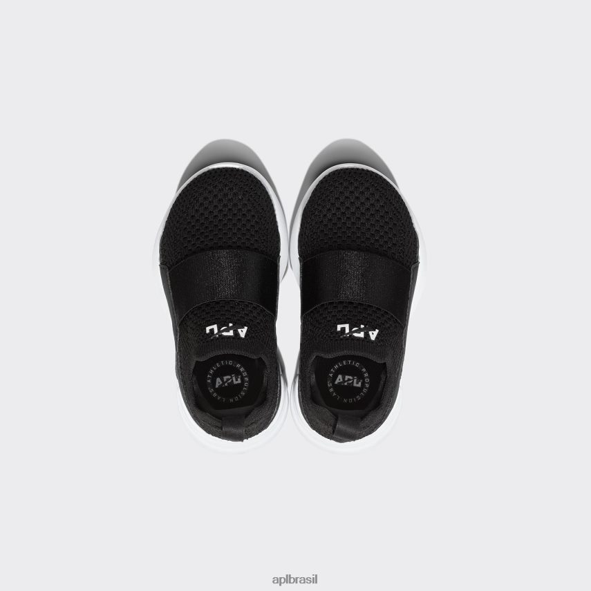 tênis APL felicidade tecnológica 1 Preto branco crianças PRHR241125