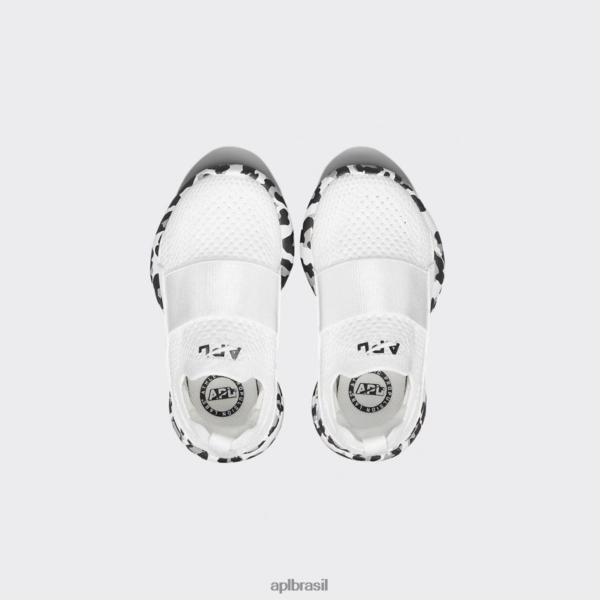 tênis APL felicidade tecnológica 1 branco/preto/leopardo crianças PRHR241126