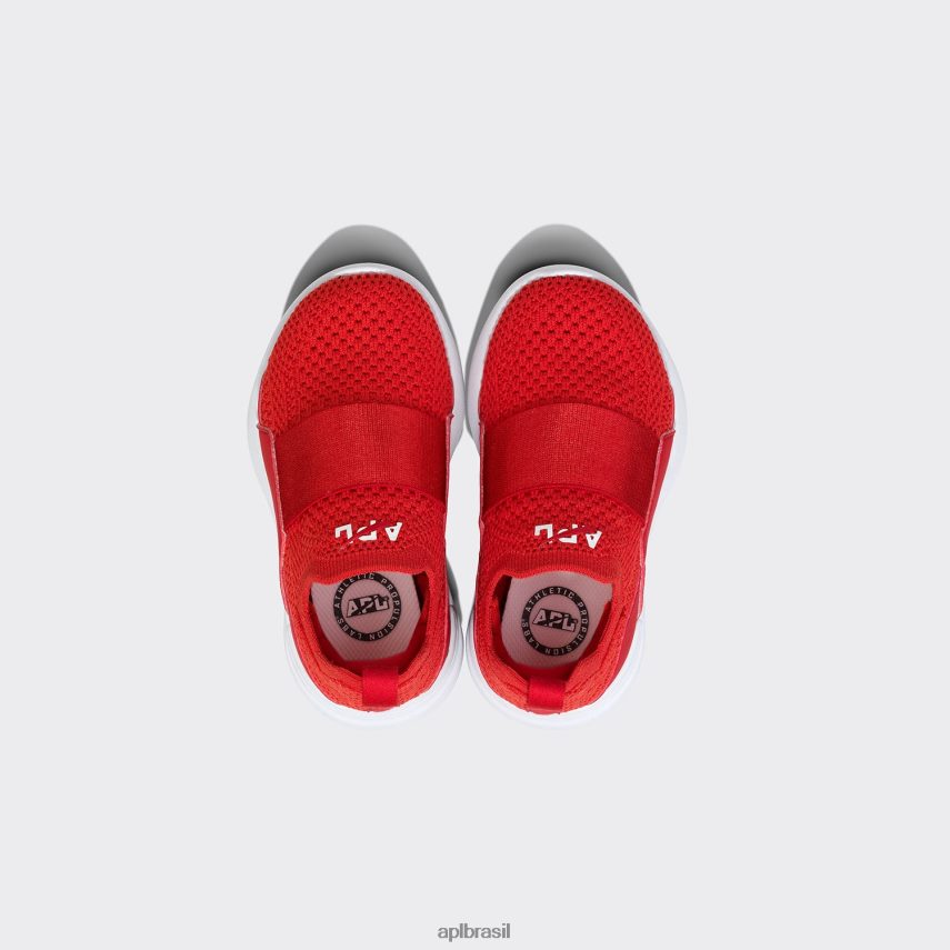 tênis APL felicidade tecnológica 2 vermelho branco crianças PRHR241131