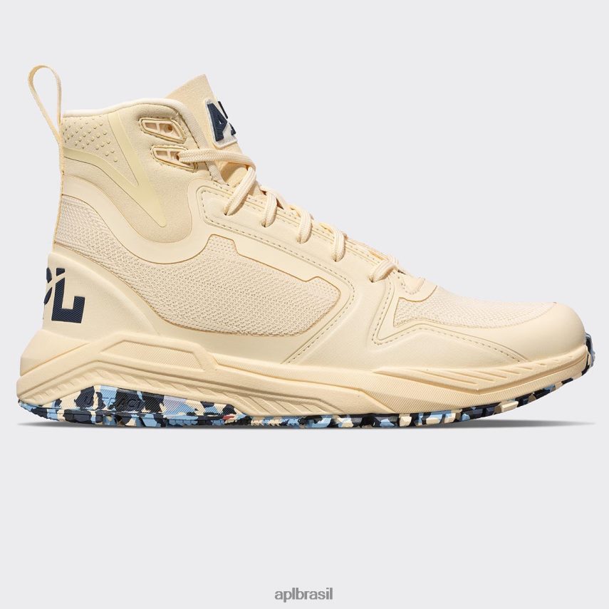 ao ar livre APL defensor techloom 42 baunilha/meia-noite/azul gelo homens PRHR241121