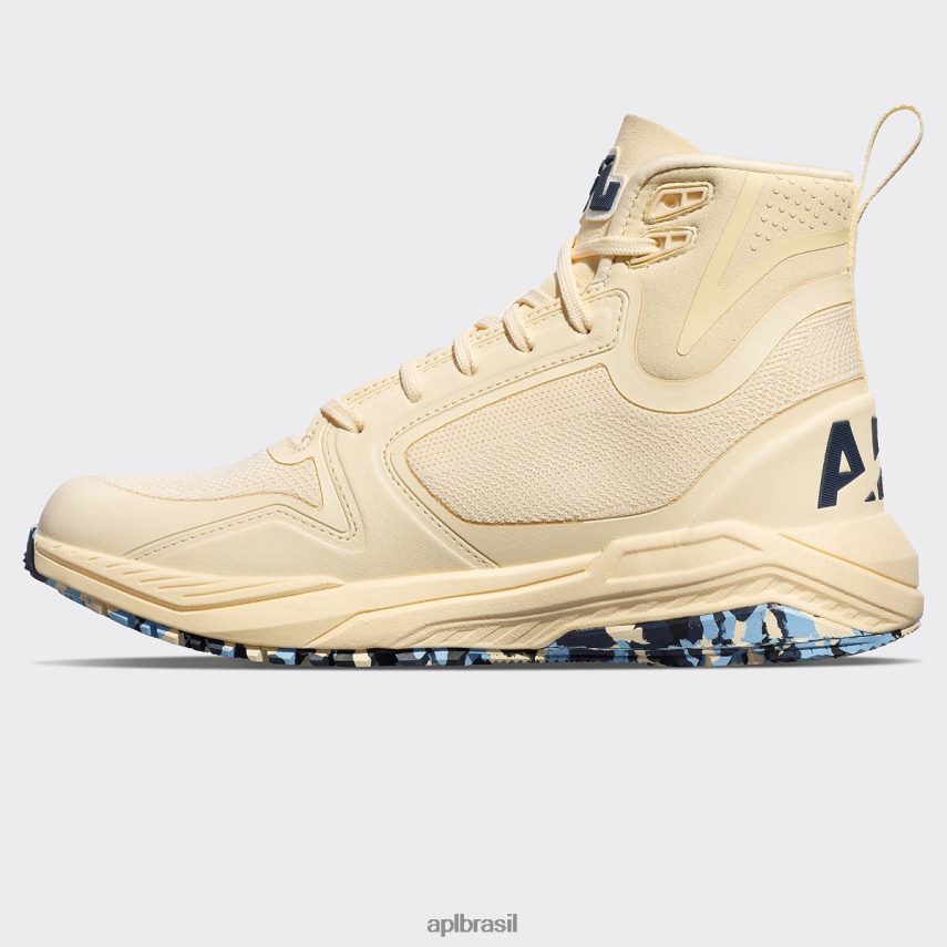 ao ar livre APL defensor techloom 42 baunilha/meia-noite/azul gelo homens PRHR241121