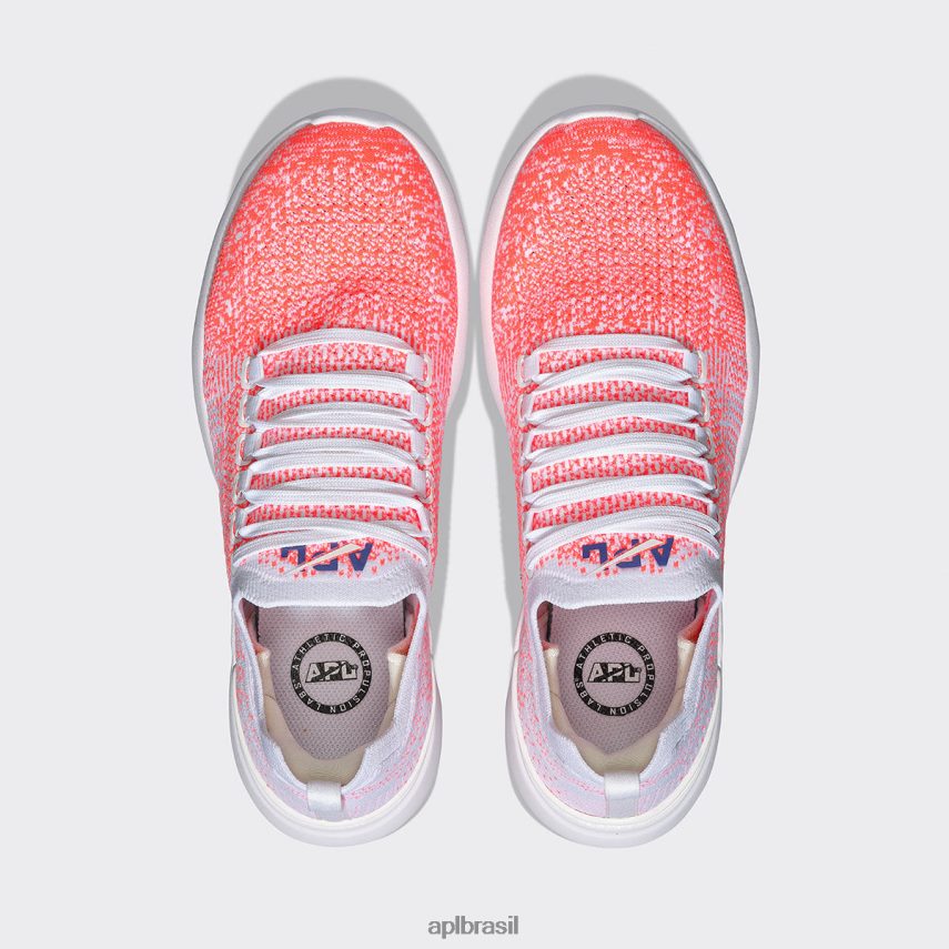 correndo APL brisa tecnológica 37 branco/vermelho impulsivo/ombre homens PRHR24741