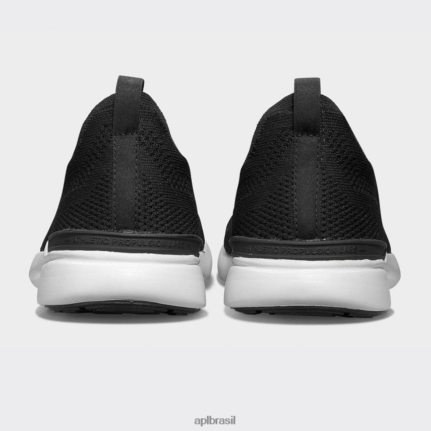 correndo APL brisa tecnológica 38 Preto branco homens PRHR24816