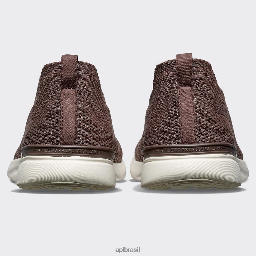 correndo APL brisa tecnológica 39 chocolate metálico/marfim homens PRHR24881