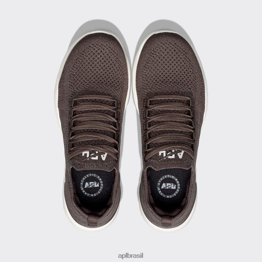 correndo APL brisa tecnológica 39 chocolate metálico/marfim homens PRHR24881