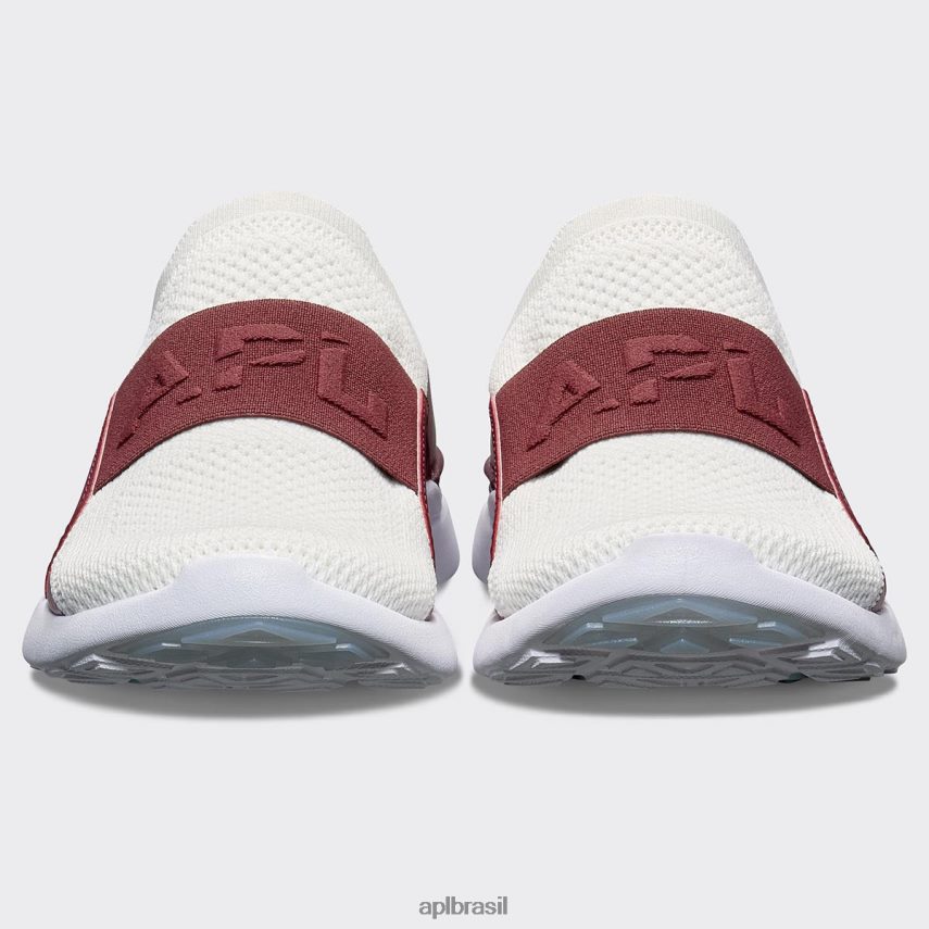 correndo APL felicidade tecnológica 31 bordô/marfim/branco homens PRHR24804