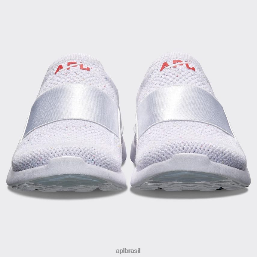 correndo APL felicidade tecnológica 31 branco/confete homens PRHR24802