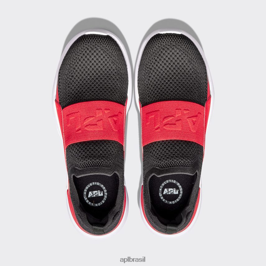 correndo APL felicidade tecnológica 31 preto/vermelho/branco homens PRHR24811