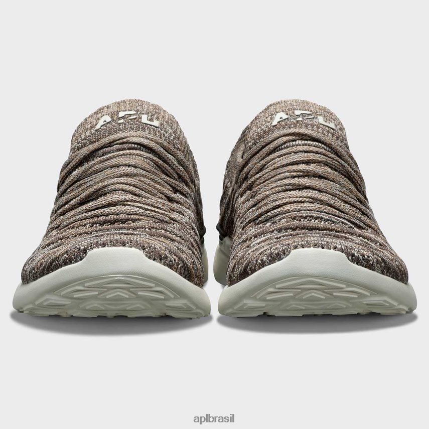 correndo APL onda tecnológica 61 chocolate/marfim/melange homens PRHR24767