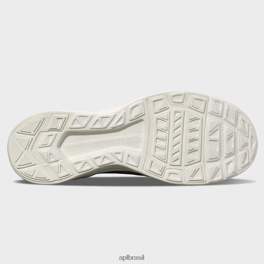 correndo APL onda tecnológica 61 chocolate/marfim/melange homens PRHR24767