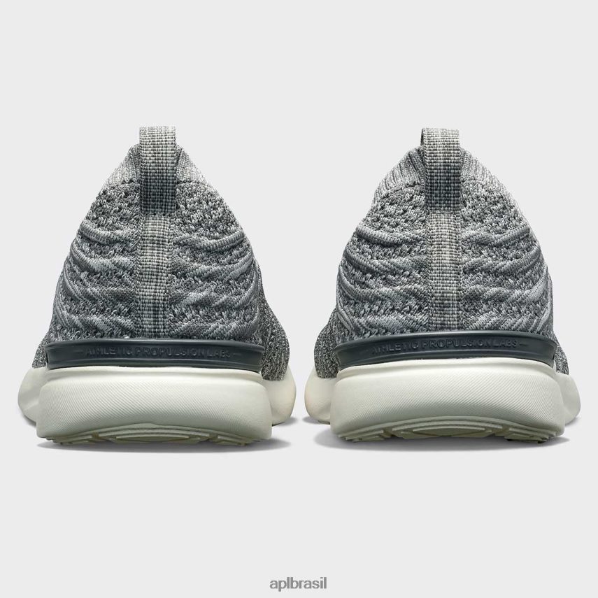 correndo APL onda tecnológica 61 fumaça/marfim/melange homens PRHR24783