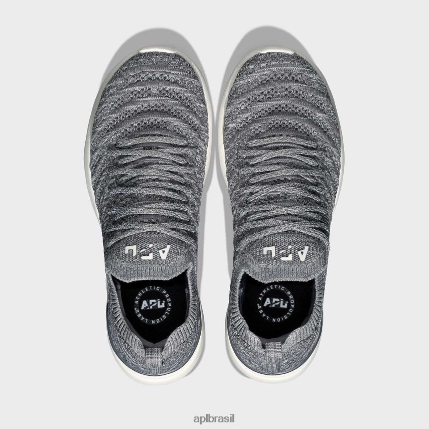 correndo APL onda tecnológica 61 fumaça/marfim/melange homens PRHR24783