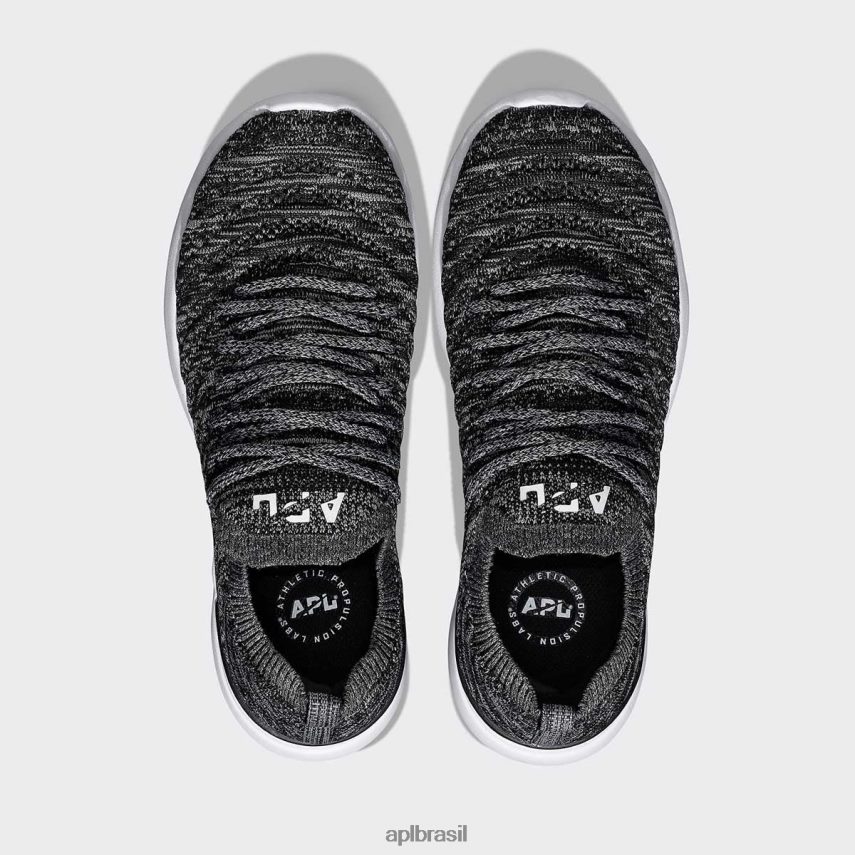 correndo APL onda tecnológica 61 preto/cimento/melange homens PRHR24778