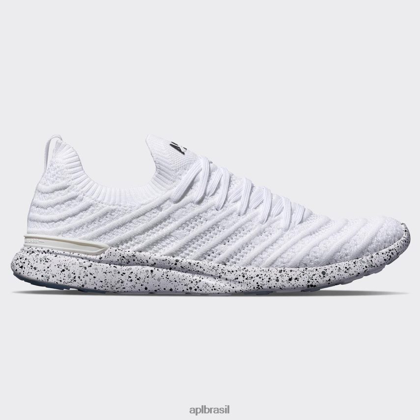 correndo APL onda tecnológica 62 branco/cinza/manchado homens PRHR24812