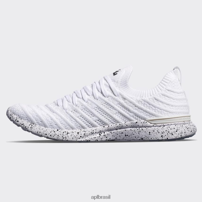 correndo APL onda tecnológica 62 branco/cinza/manchado homens PRHR24812