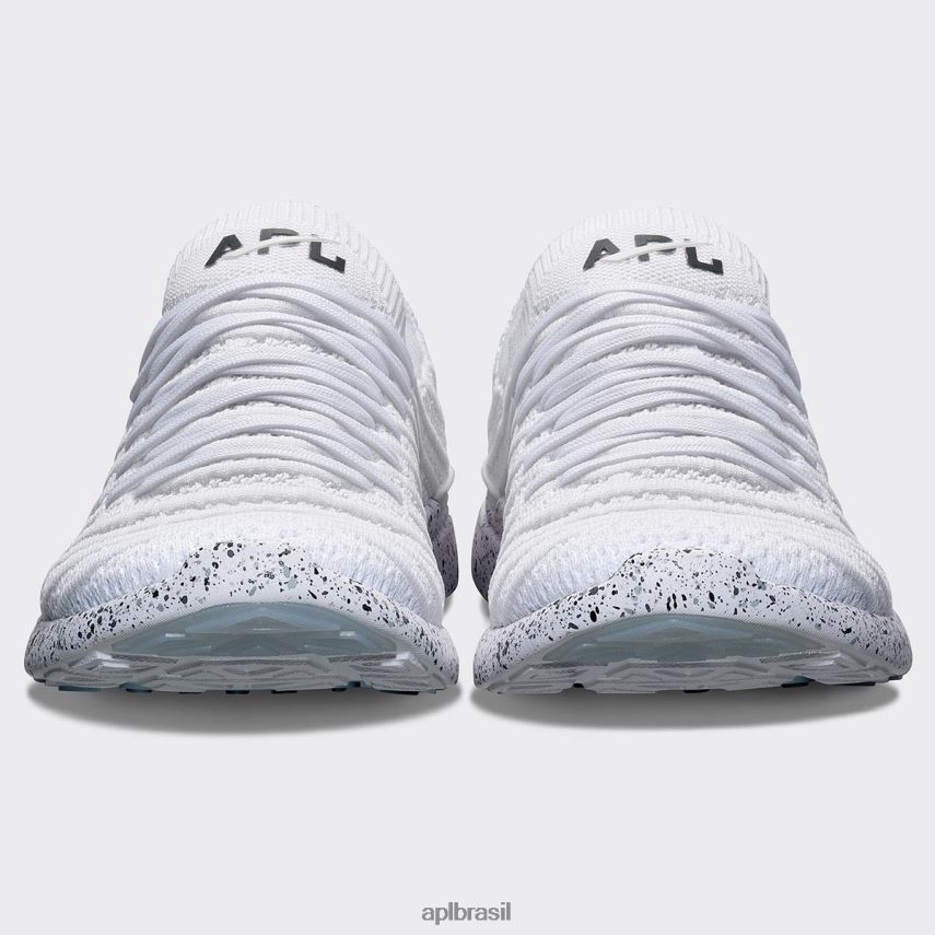 correndo APL onda tecnológica 62 branco/cinza/manchado homens PRHR24812