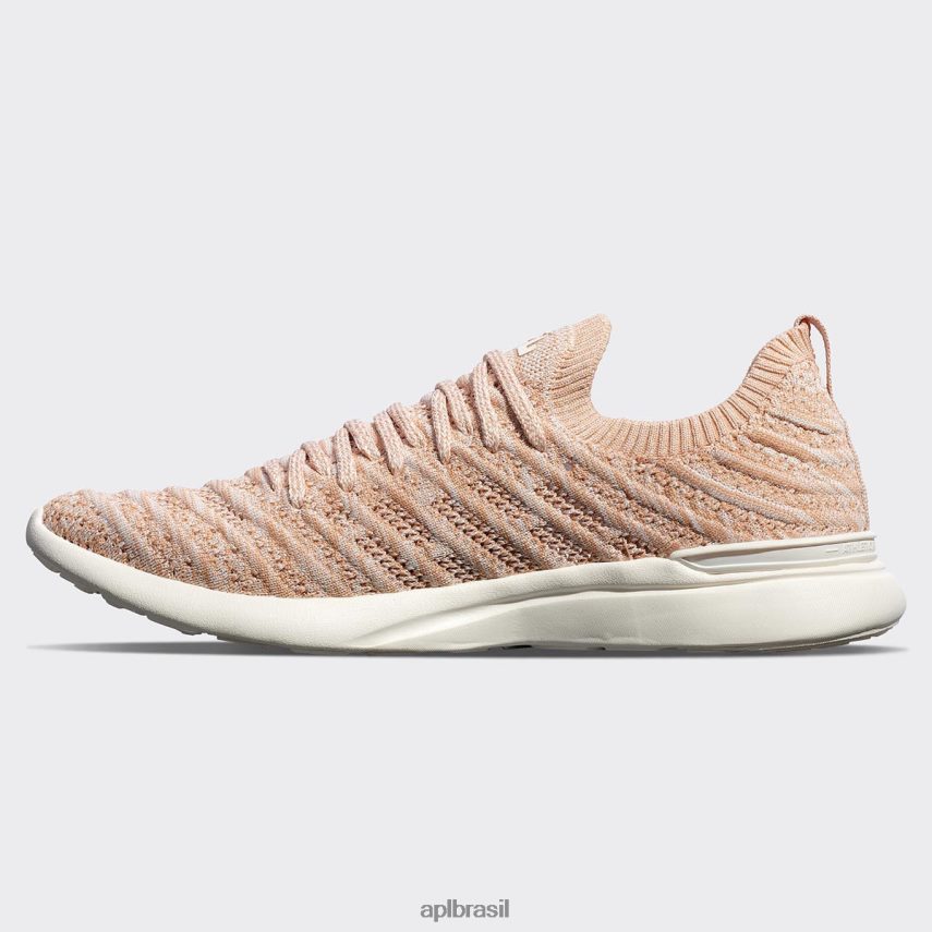 correndo APL onda tecnológica 62 marfim/caramelo/melange homens PRHR24878