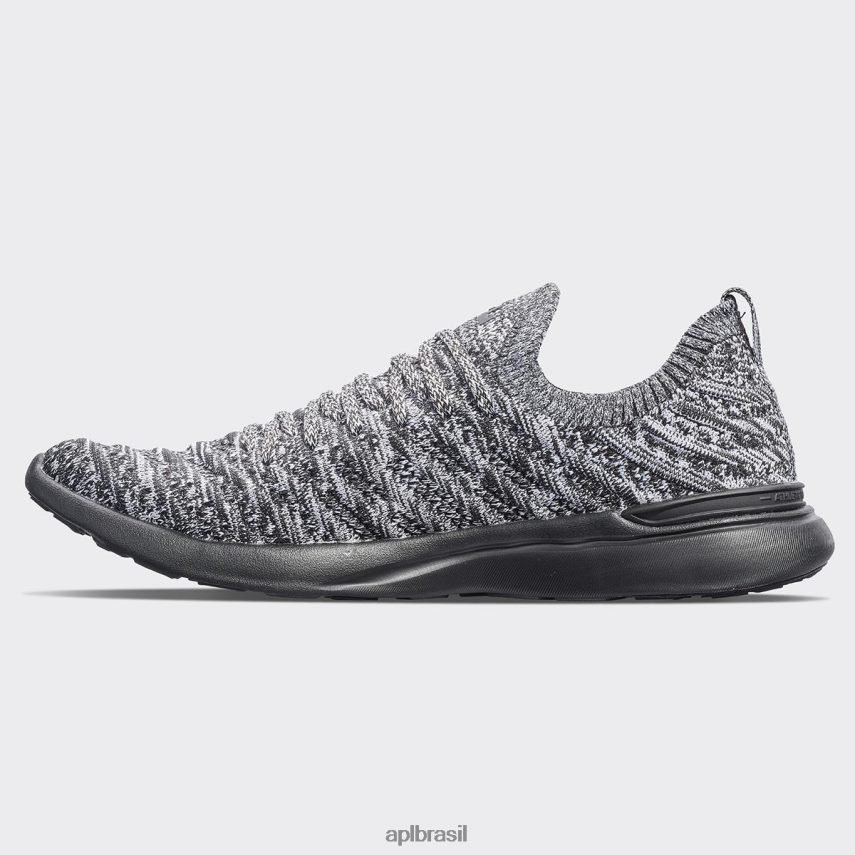 correndo APL onda tecnológica 62 preto/branco/melange homens PRHR24799