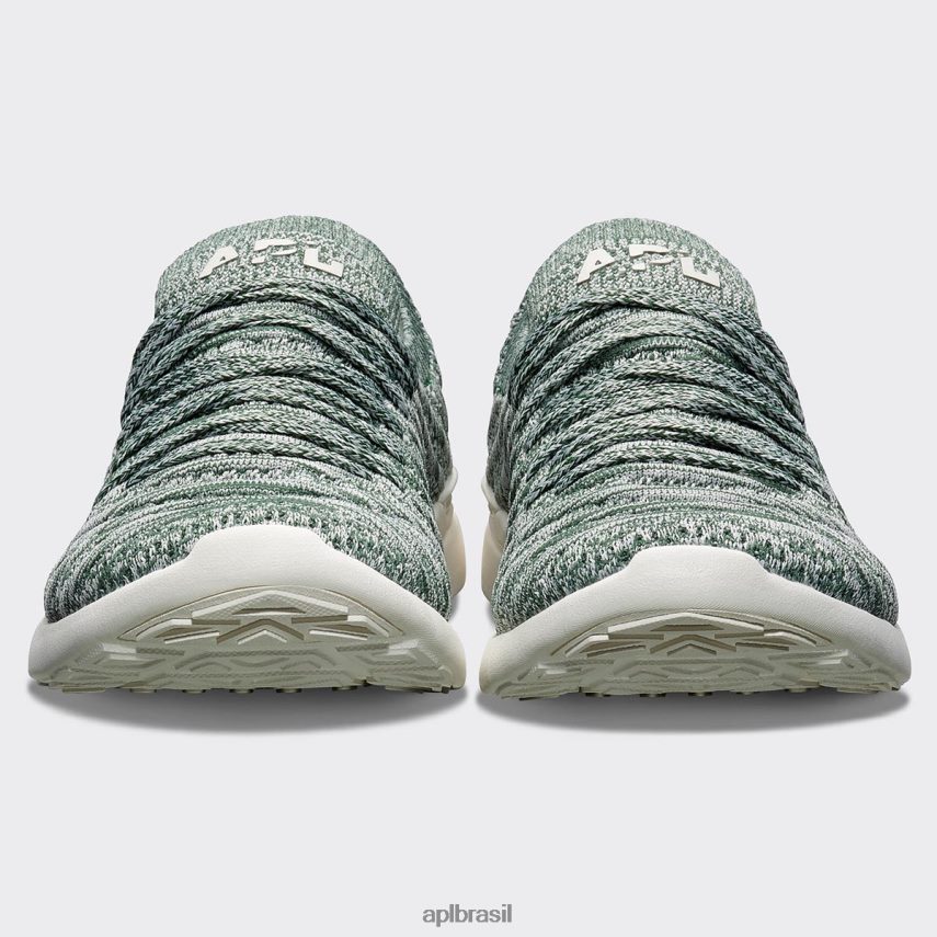 correndo APL onda tecnológica 63 marfim/grande verde/melange homens PRHR24895