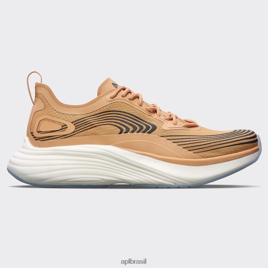 correndo APL simplificar 23 bege/preto/branco homens PRHR24901