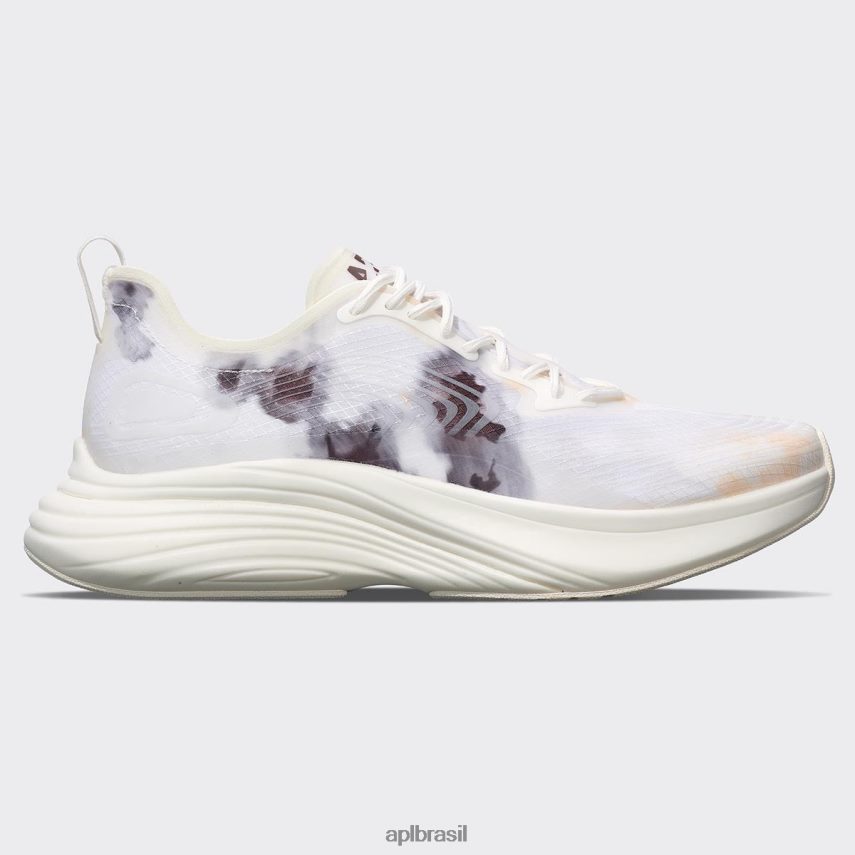 correndo APL simplificar 23 marfim/chocolate/tie dye homens PRHR24883