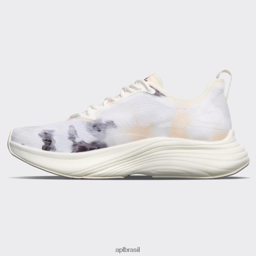 correndo APL simplificar 23 marfim/chocolate/tie dye homens PRHR24883