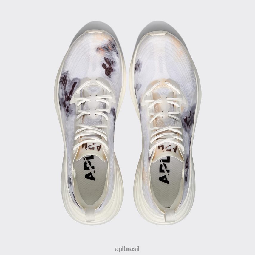 correndo APL simplificar 23 marfim/chocolate/tie dye homens PRHR24883