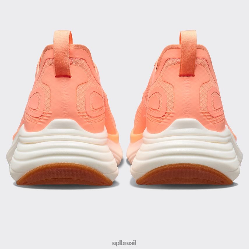 correndo APL simplificar 23 neon pêssego/branco/goma homens PRHR24877