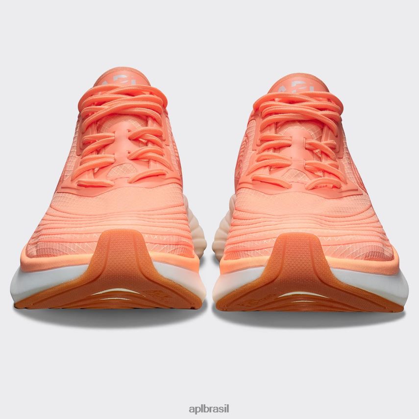 correndo APL simplificar 23 neon pêssego/branco/goma homens PRHR24877