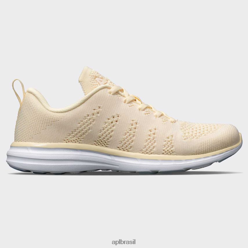 correndo APL techloom profissional 48 baunilha/creme/branco homens PRHR24749