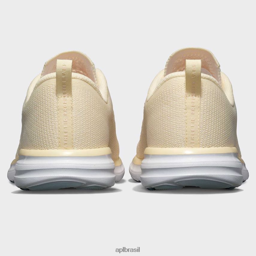 correndo APL techloom profissional 48 baunilha/creme/branco homens PRHR24749