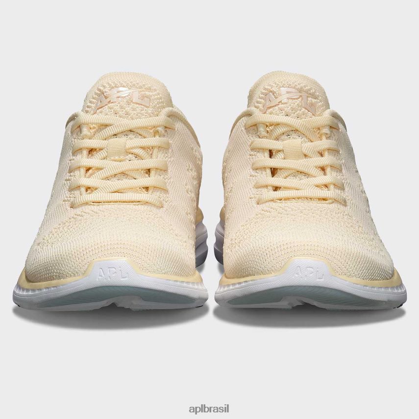 correndo APL techloom profissional 48 baunilha/creme/branco homens PRHR24749