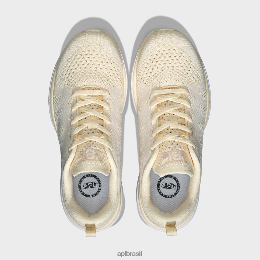 correndo APL techloom profissional 48 baunilha/creme/branco homens PRHR24749