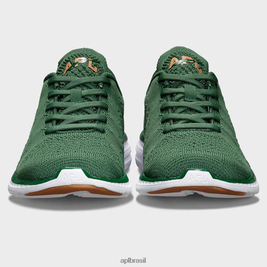 correndo APL techloom profissional 48 grande verde/castanho/goma homens PRHR24750