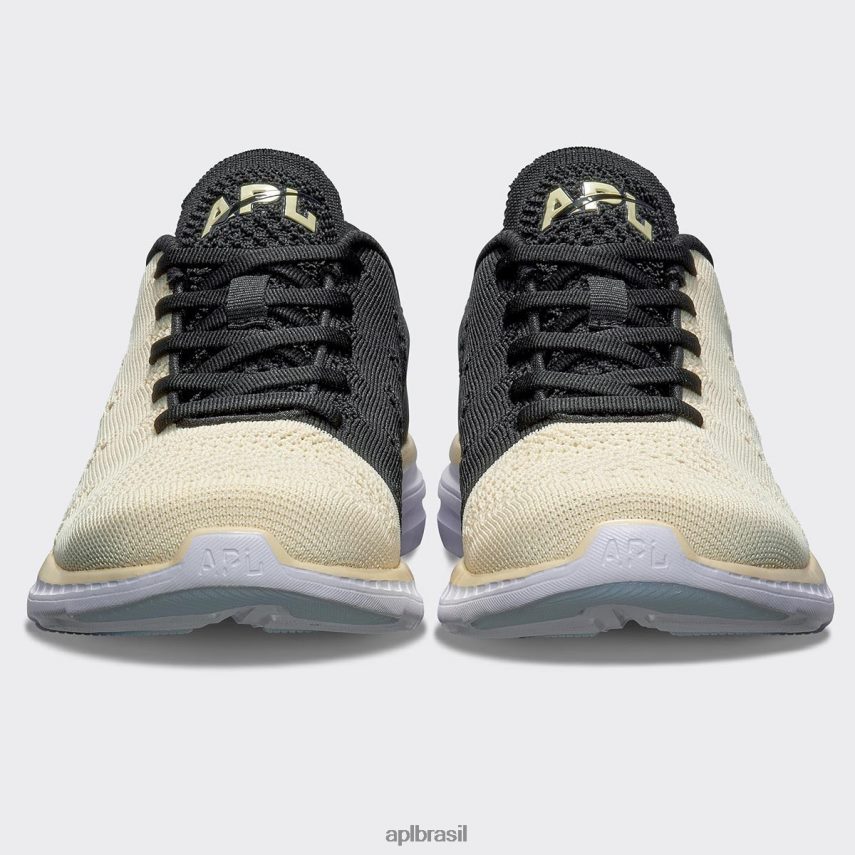 correndo APL techloom profissional 49 baunilha/preto/branco homens PRHR24840