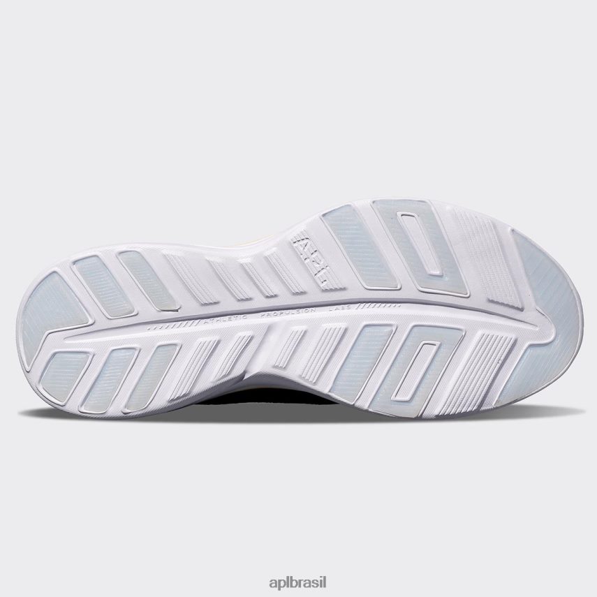 correndo APL techloom profissional 49 baunilha/preto/branco homens PRHR24840