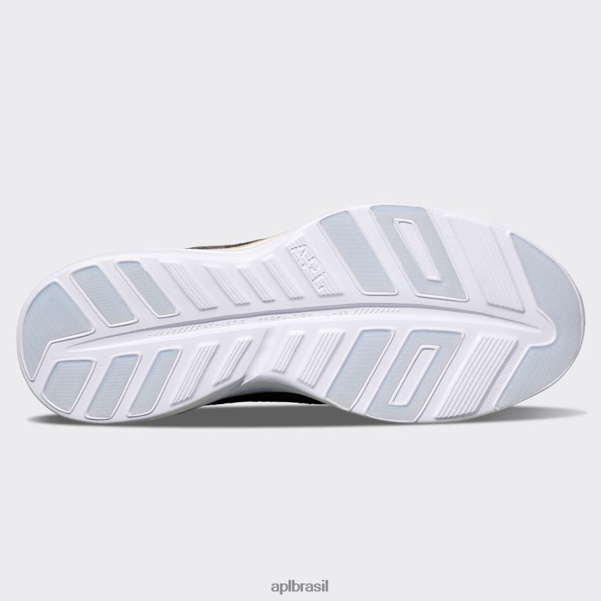 correndo APL techloom profissional 49 chocolate/champanhe/branco homens PRHR24842