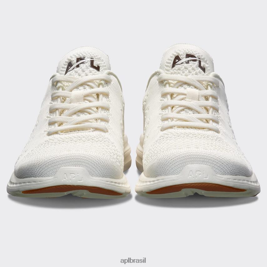 correndo APL techloom profissional 49 marfim/chocolate/goma homens PRHR24827