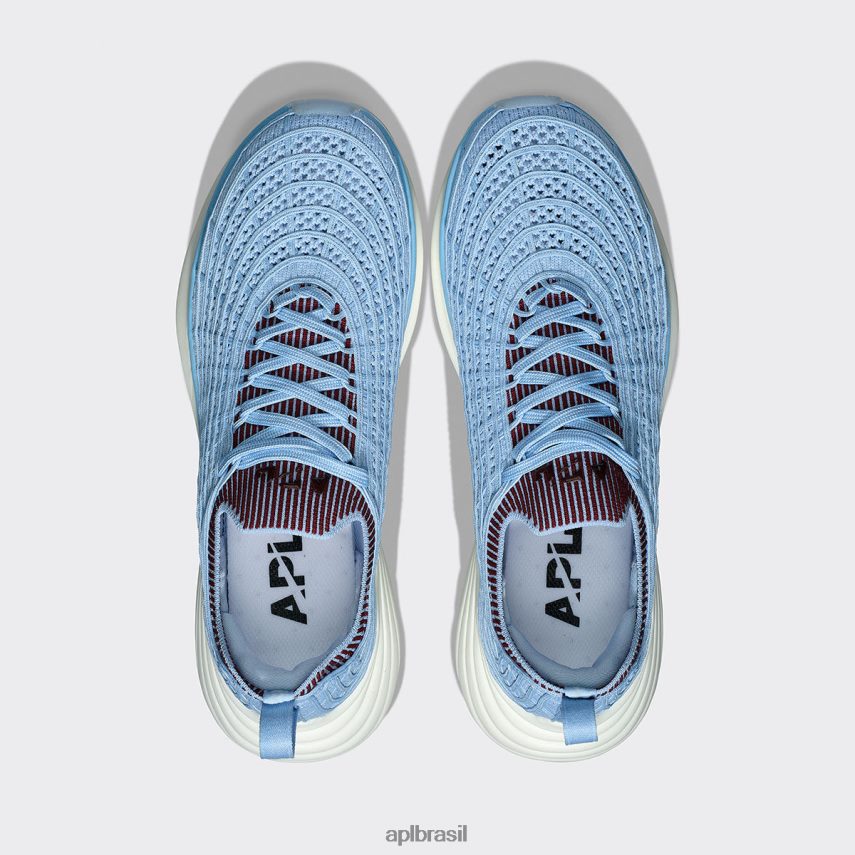 correndo APL tirolesa techloom 67 azul gelo/bordô/com nervuras homens PRHR24715