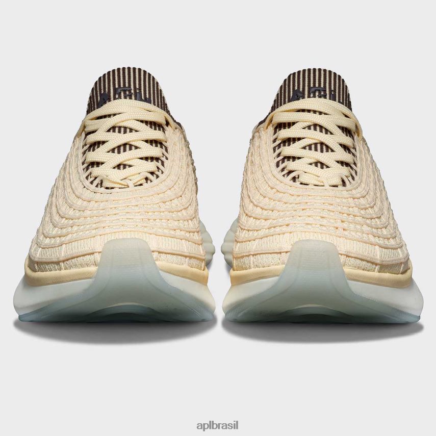 correndo APL tirolesa techloom 68 baunilha/chocolate/com nervuras homens PRHR24768