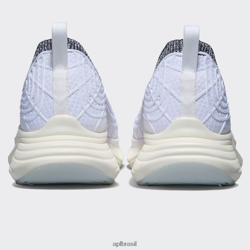 correndo APL tirolesa techloom 68 branco/preto/branco melange homens PRHR24744