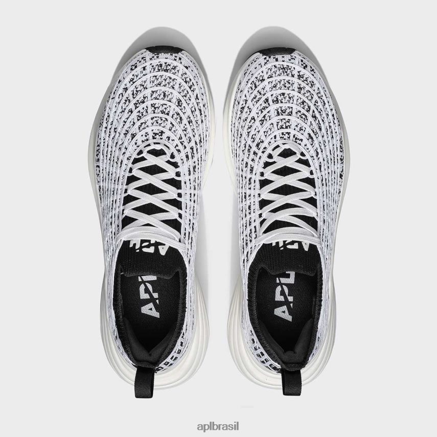 correndo APL tirolesa techloom 68 preto/branco/ombre homens PRHR24777