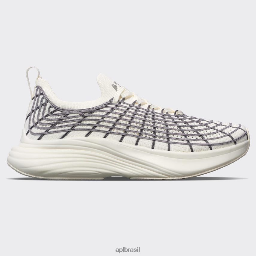 correndo APL tirolesa techloom 69 marfim/cimento/fumaça homens PRHR24858