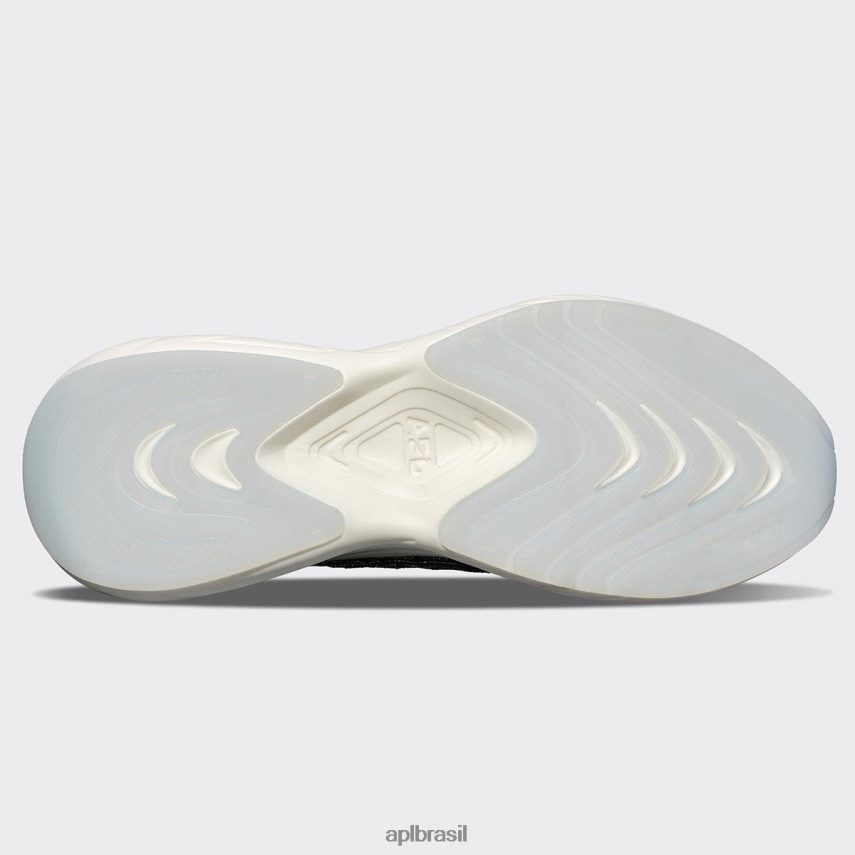 correndo APL tirolesa techloom 69 prata metálico/branco homens PRHR24855