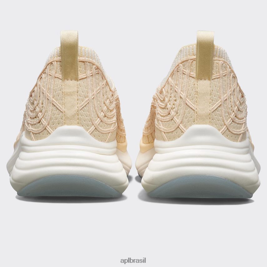 correndo APL tirolesa techloom 70 baunilha/marfim/com nervuras homens PRHR24859