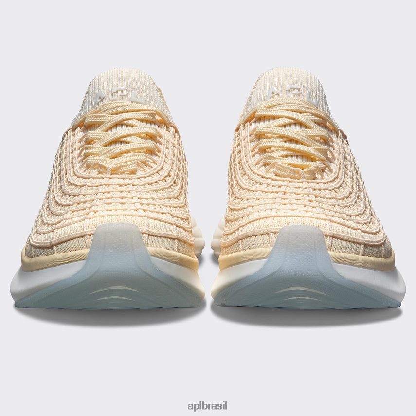 correndo APL tirolesa techloom 70 baunilha/marfim/com nervuras homens PRHR24859