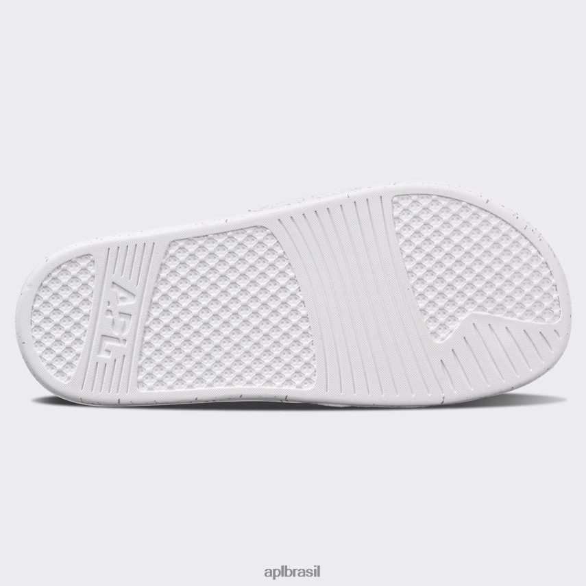 diapositivos APL grande logotipo techloom slide 6 branco/cimento/salpico homens PRHR241037