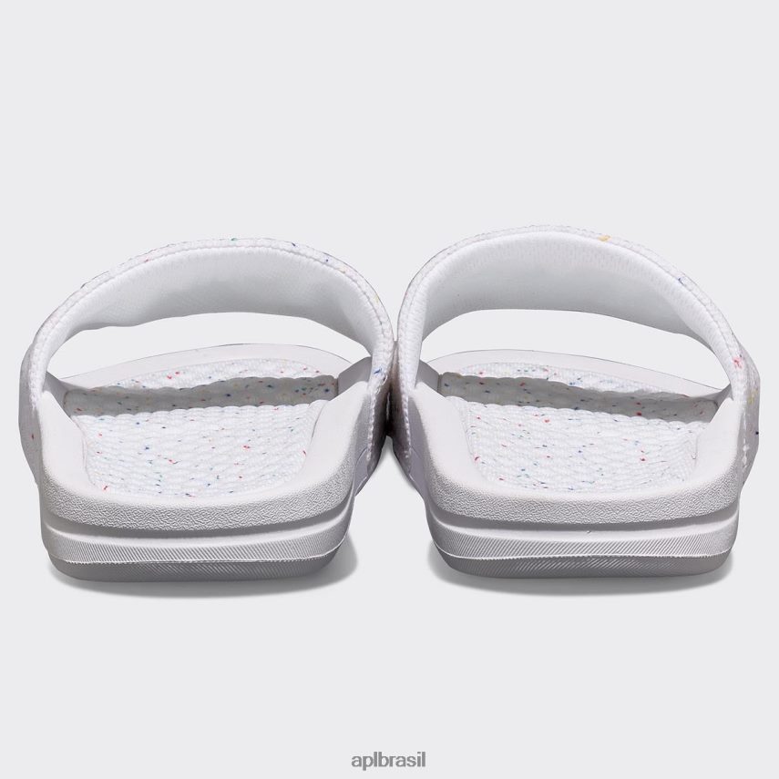 diapositivos APL grande logotipo techloom slide 6 branco/confete homens PRHR241030